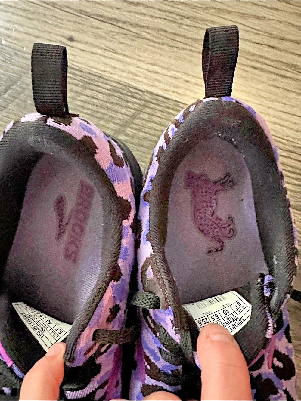 Brooks Revel Go Wild Athletic Shoes purple women’s size 8.5 - Picture 5 of 16